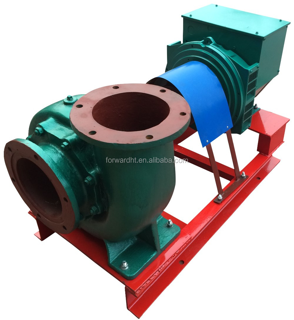 20kw 无刷感应混合流量水电涡轮发电机,pico 水轮机发电机,家用涡轮