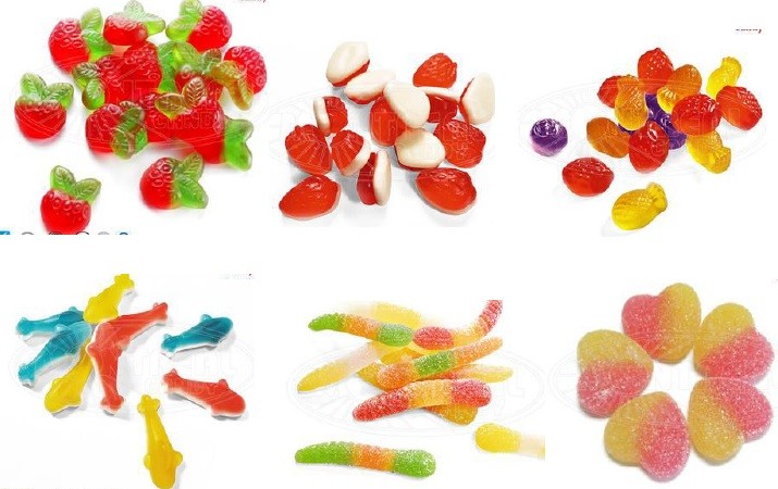 糖果各种形状的糖果糖果