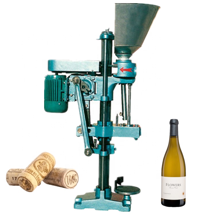 Полуавтоматическая машина для укупорки спиртовых/винных бутылок/пробковых бутылок