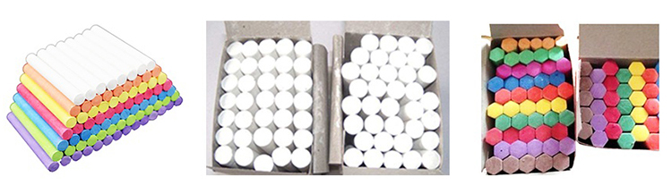 Process Automatic Dustless Chalk Making Machine