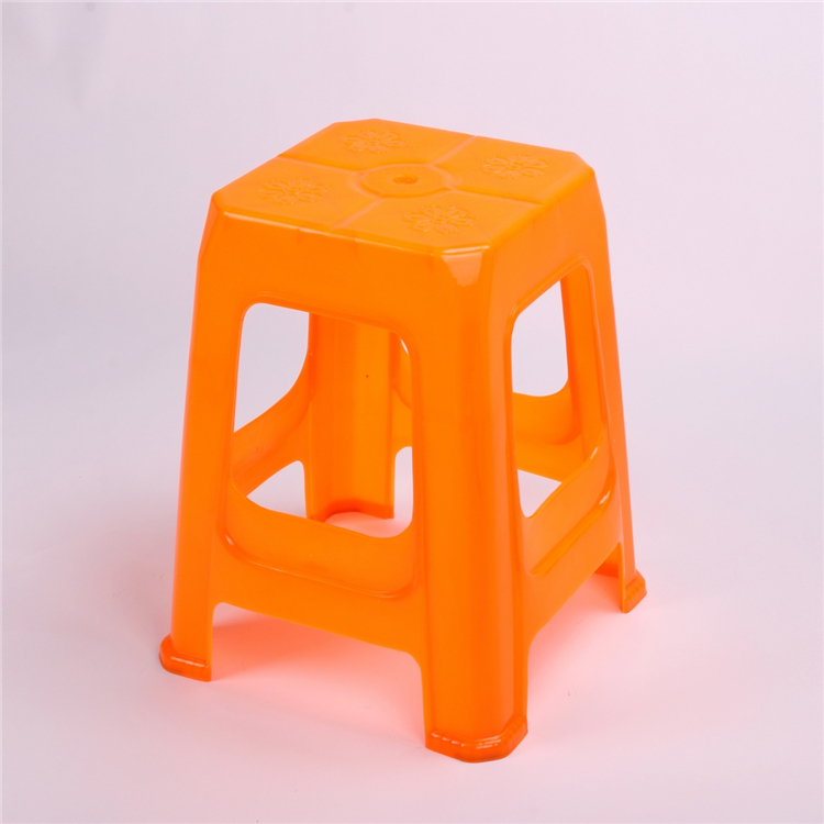 Малый квадратный пластиковый табурет крытый гостиная стул мебель