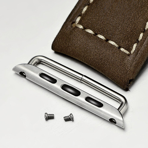 316L Stainless Steel Watch Strap Band Adapter For Apple Watch Band 38mm 40mm 42mm 44mm Connector