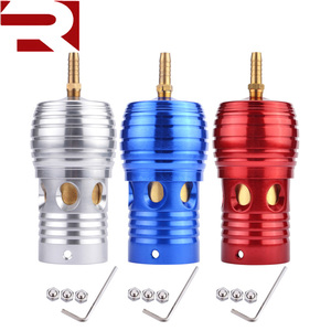 JDM RACING ADJUSTABLE ALUMINUM RFL TYPE-C TURBO BLOW OFF VALVE BOV 30 PSI RED