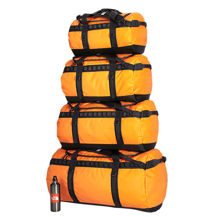 Горячая продажа Большой Золотой металлический логотип Водонепроницаемый Кемпинг Брезент вещевой мешок