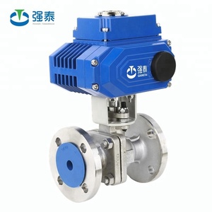 Small Equipment Accessories DN40,DN50,DN65 Stainless Steel Electric Butterfly Valve,12VAC//DC,24VAC//DC,AC220V Motorized Butterfly Valve