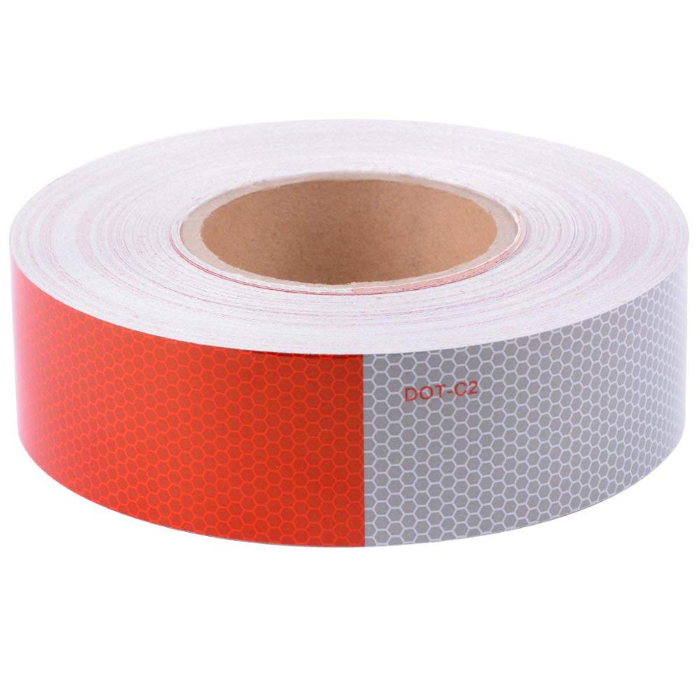 High Visibility Safety Warning Tape Reflector Safety Tape for Vehicles Cars Trailers Bikes Helmets Clothing 3m x 5cm 1 Pack, Red Reflective Tape SENRISE Reflective Tape Waterproof