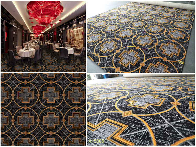 Axminster Wool River Boat Carpet For Ballroom carpet