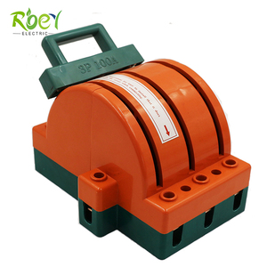 Wacent de alta calidad /útil y duradero 2pcs 32A AC 220V Interruptor de desconexi/ón de seguridad de cuchillo de doble tiro de 2 polos Interruptor de cuchillo de doble tiro