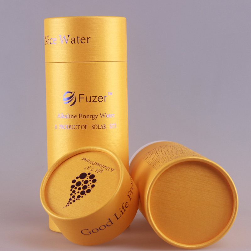 Cardboard Paper Tube for Water Bottle Tube Packaging for Bottle 700ml