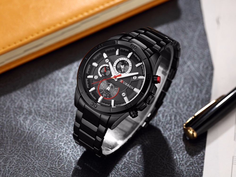 Curren *出品 CURREN 8275 Men's Quartz Wristwatch - Luxury & Water Resistant