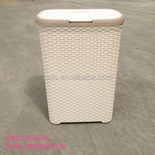 Прочная пластиковая корзина для белья оптом