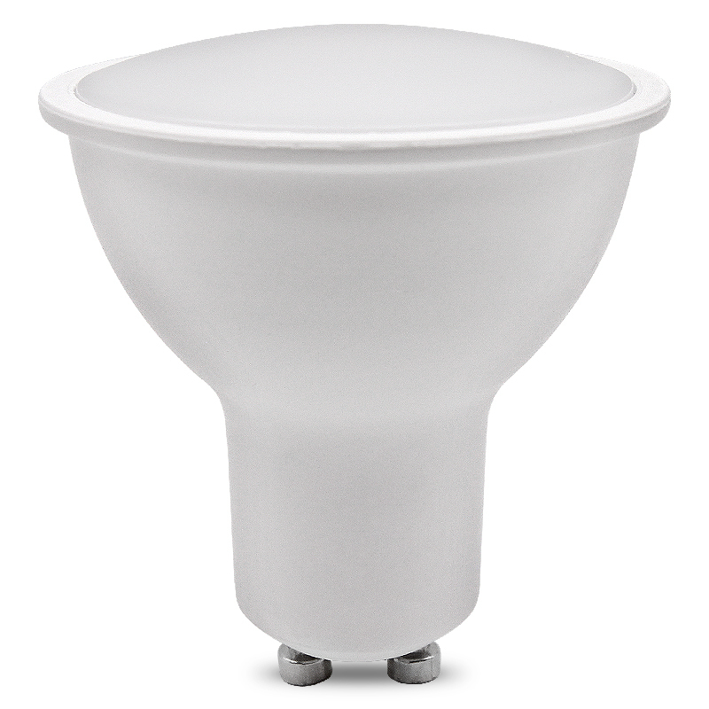 Smooth Plastic Coated Mini 5W LED Bulb MR16 GU5.3 COB LED Spotlight GU10