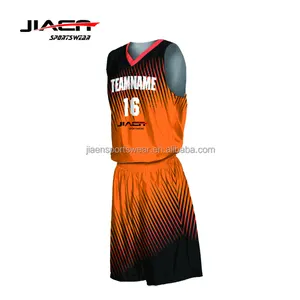 orange and black basketball jersey
