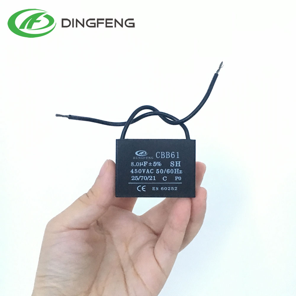 New BM CBB61 3uF+3.5uF+6uF 5 WIRE 250VAC Ceiling Fan Capacitor UL CERTIFIED
