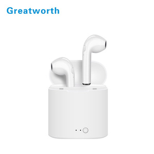 Popular High Quality Hands Free i7S TWS 5.0 Earbuds Two Wireless Stereo Earphones With Charging Box