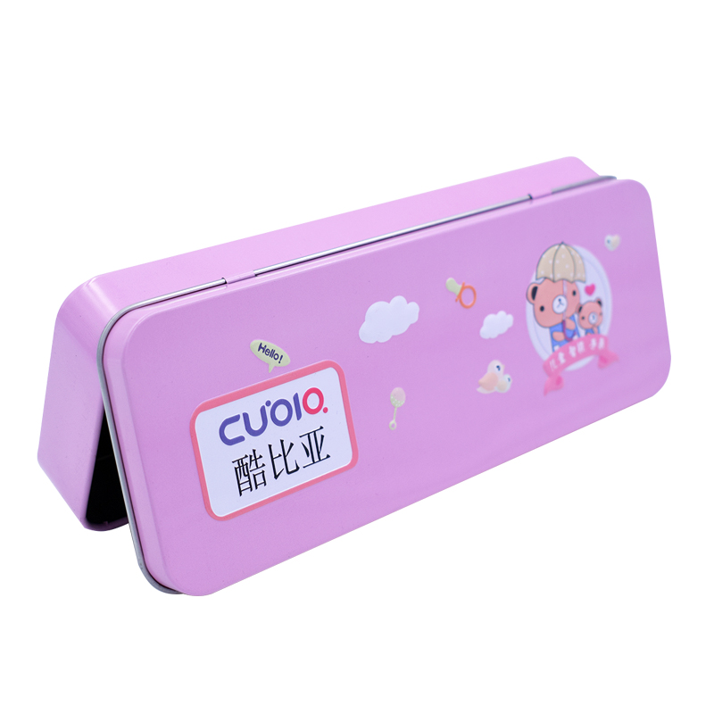 Жестяной чехол для карандашей с индивидуальным принтом, металлическая упаковочная коробка