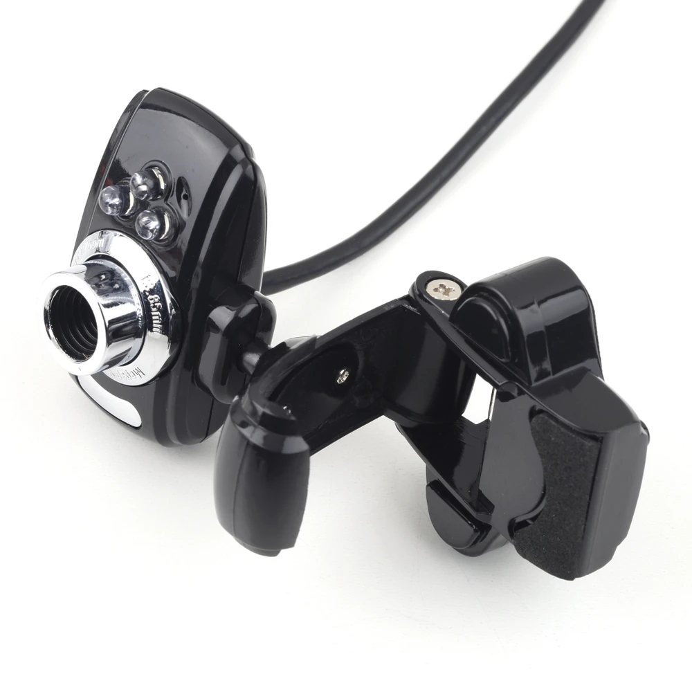 360 Web Camera USB 2.0 5.0M pixels Webcam 3G Web Camera 6 LED Microphone for Desktop PC Laptop