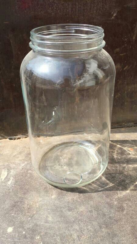 2 Gallon Glass Mason Jar Beverage Juice water Dispenser With Tap.