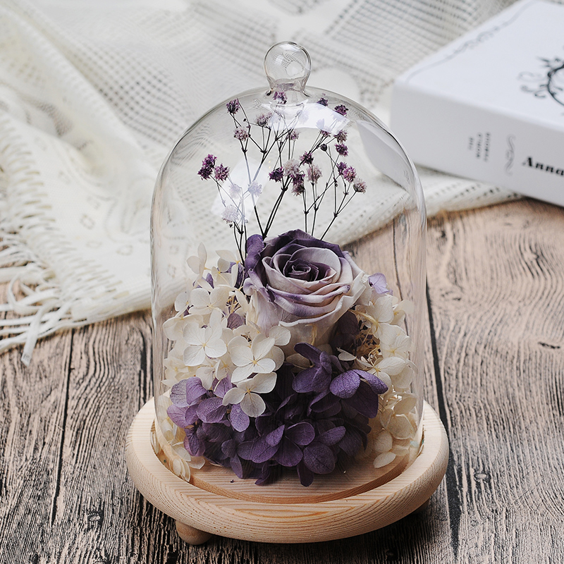 Factory Home Decor Customized Terrarium Clear Bell Jars Glass Domes China Borosilicate Glass Customized Packaging Modern