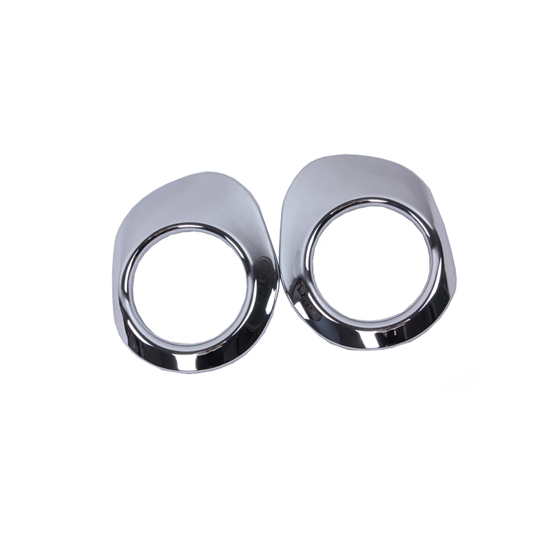 ABS cromado trasera antiniebla Luz L/ámpara de Coche 2pcs para coche accesorios