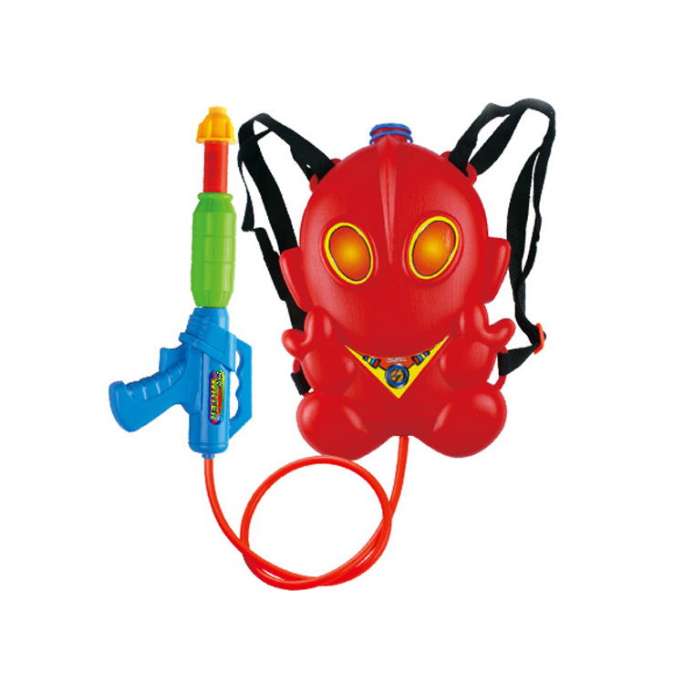 High quality portable plastic backpack water gun