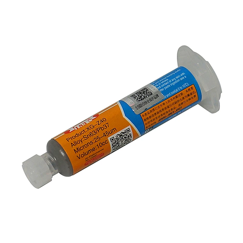 10cc MECHANIC Solder Paste Tin Cream XG-Z40 solder flux for bga rework,also have the sloder ball and reballing equipment