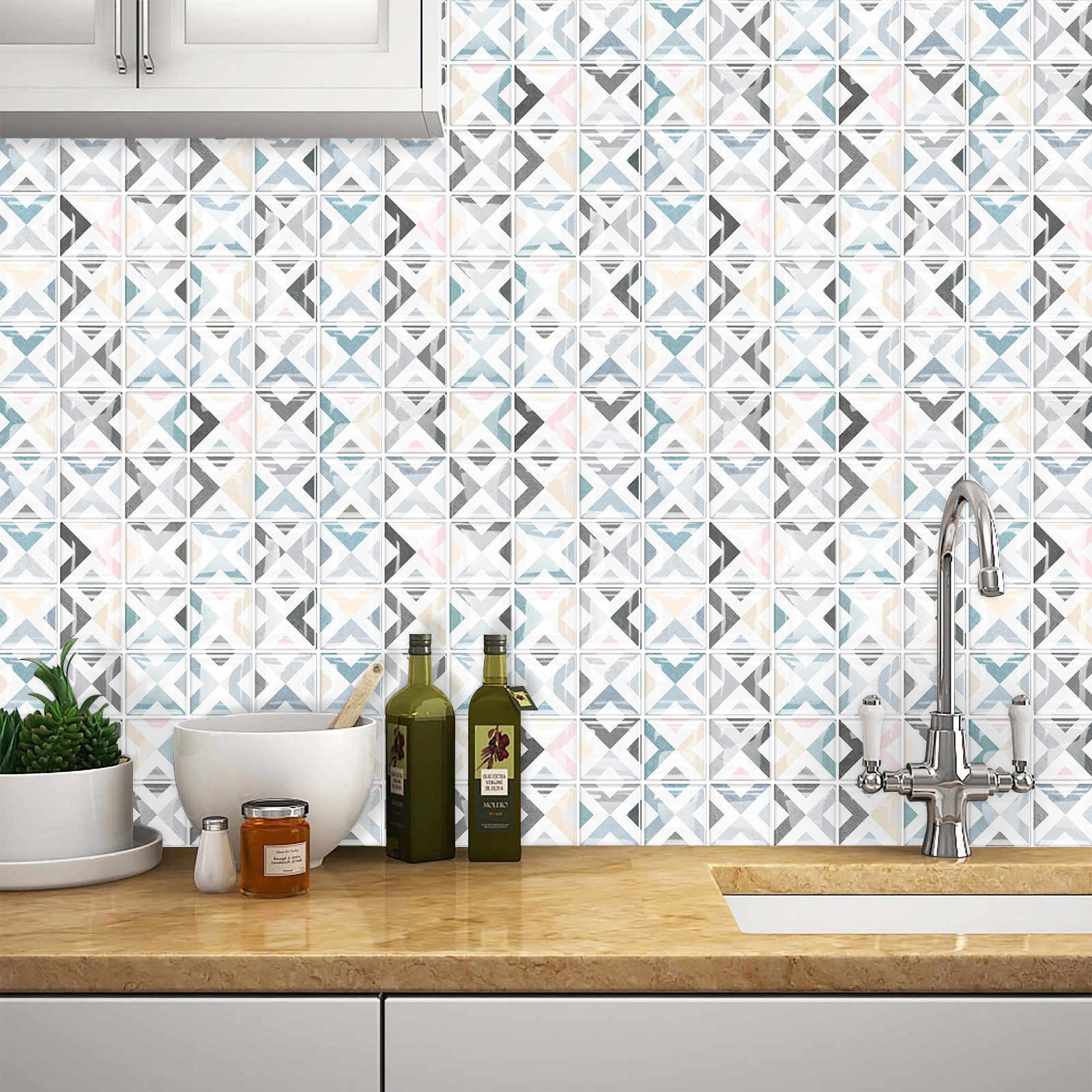 Amazon PU gel 3D wall tiles backsplash for kitchen gallery ideas