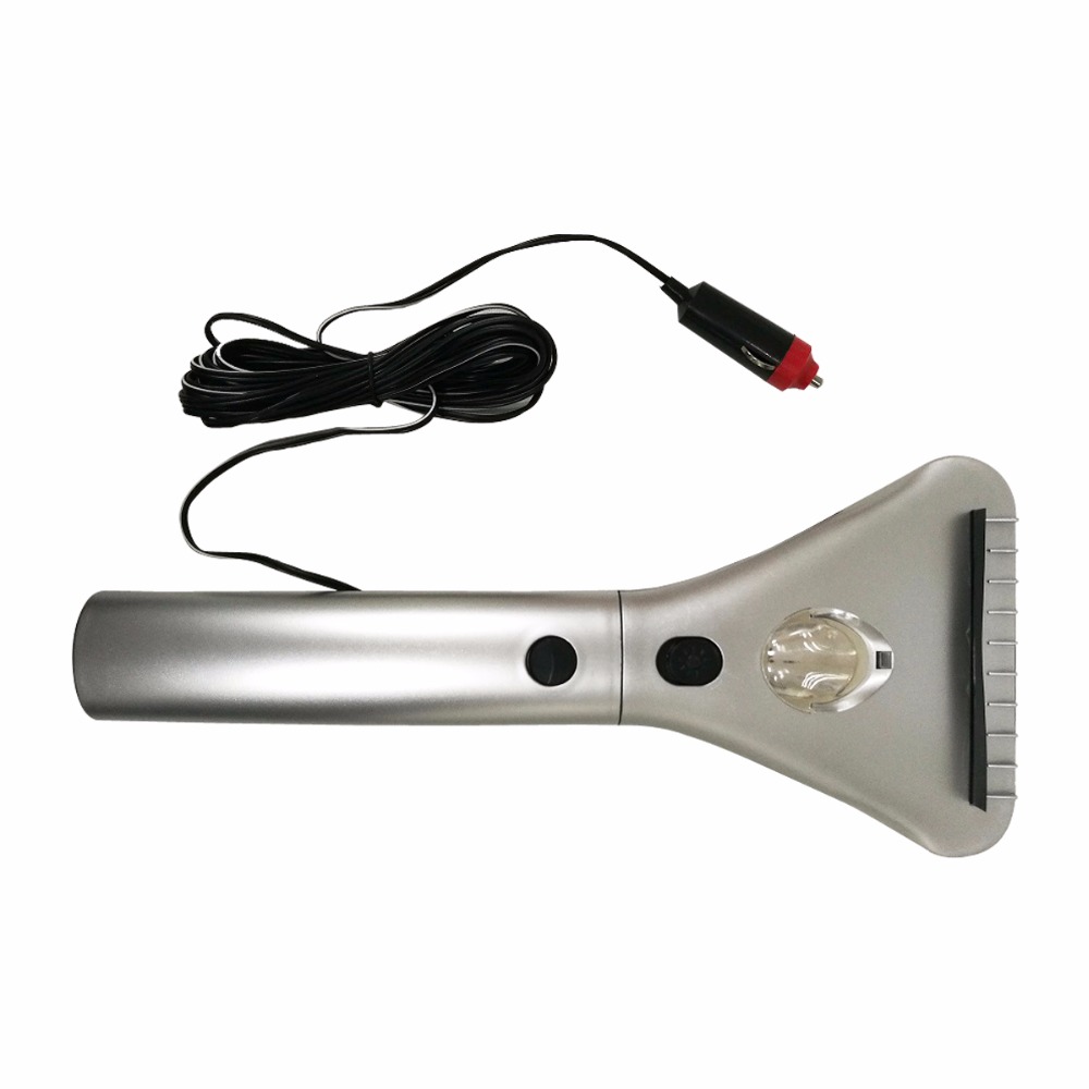 Гибкий электрический скребок для льда с подогревом и светодиодной подсветкой