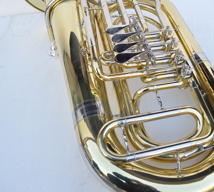 Bb key 4 Piston valve Tuba