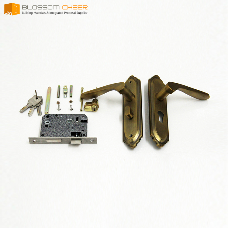 Modern door handles turkey wood door lock