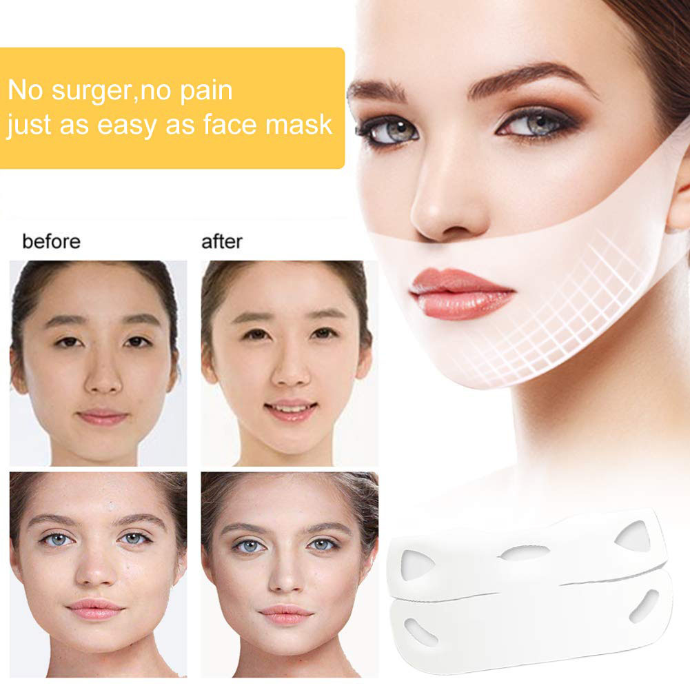 Hot Selling New Design Firming Moisturizing V Shape Line Face Mask wholesale