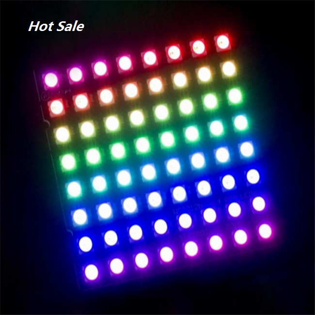 AZDelivery WS2812B Matrix LED RGB Adattabile Individualmente WS2811 WS2812 IC LED Pixel Panel Con Una Matrix Screen Board Con Supporto RGB - Foto 11