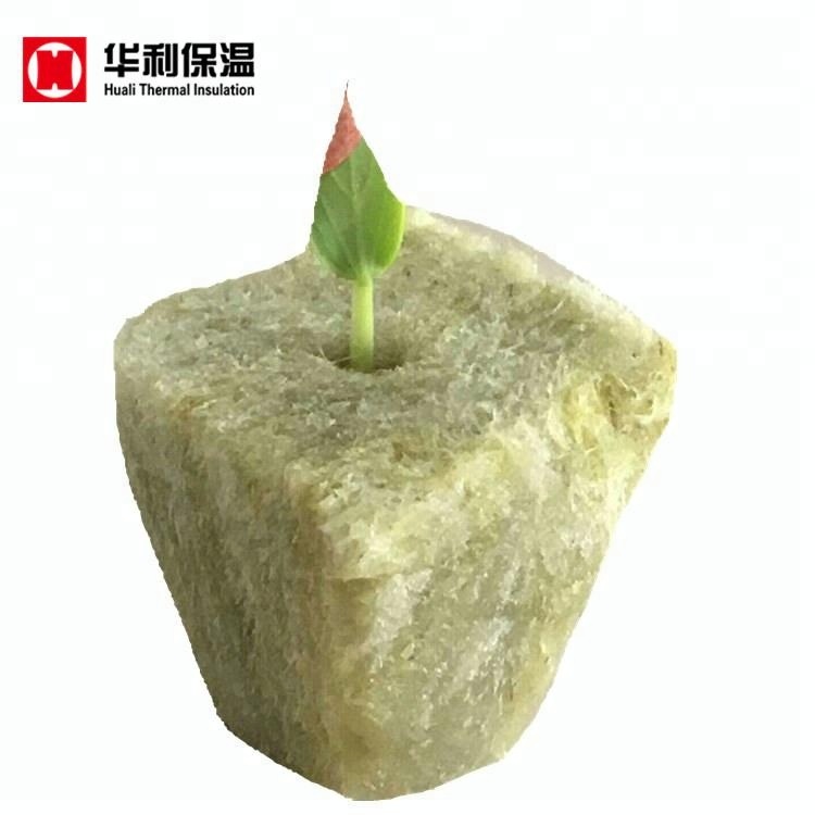 30 x PREMIUM GRODAN WRAPPED ROCKWOOL CUBES 75MM x 75MM WITH HOLE ROCK WOOL
