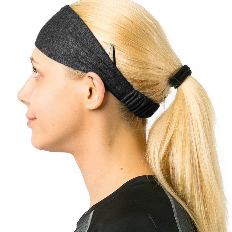 Изготовленная на заказ эластичная нейлоновая повязка на голову для девушек, спа, йоги