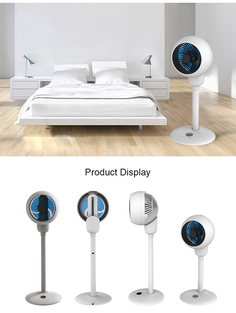 pedestal air circulator cooler plastic floor brushless portable 120v dc electric stand fan
