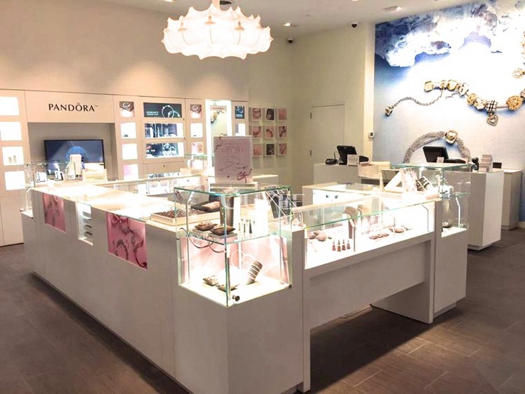 Pandora Jewelry Display High-End Shop Furniture Design