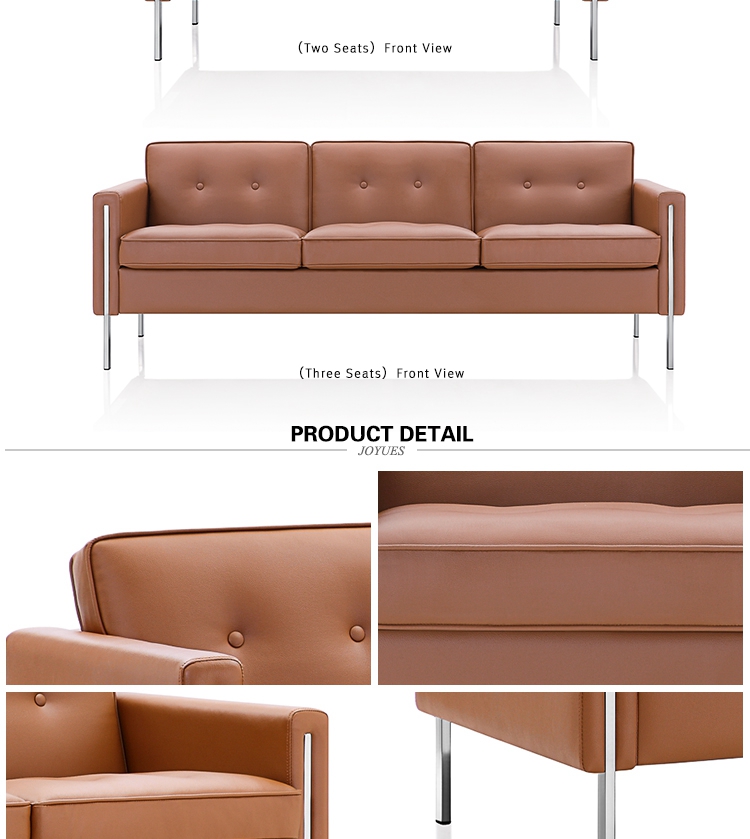 LS-029 china guangzhou online shopping modern metal frame genuine or synthetic leather sofa furniture