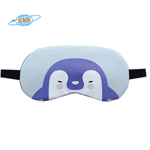 Promotional customized soft cute printing sleeping eye mask