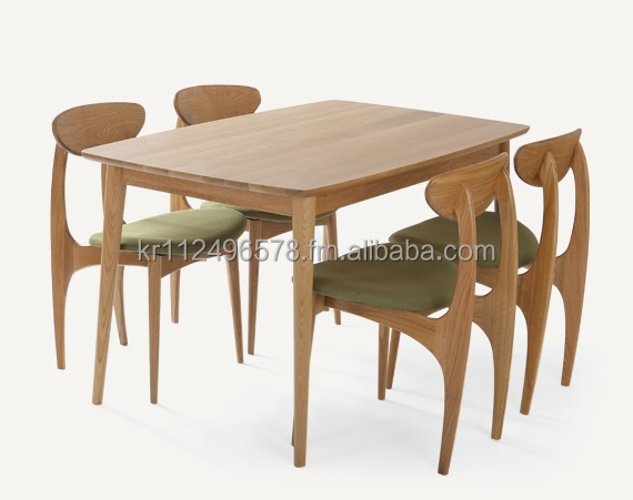 Scandinavian And Contemporary Mordern Oak Wooden Dining Table Set Buy Scandinavian And Contemporary Mordern Oak Wooden Dining Table And Chair Product On Alibaba Com