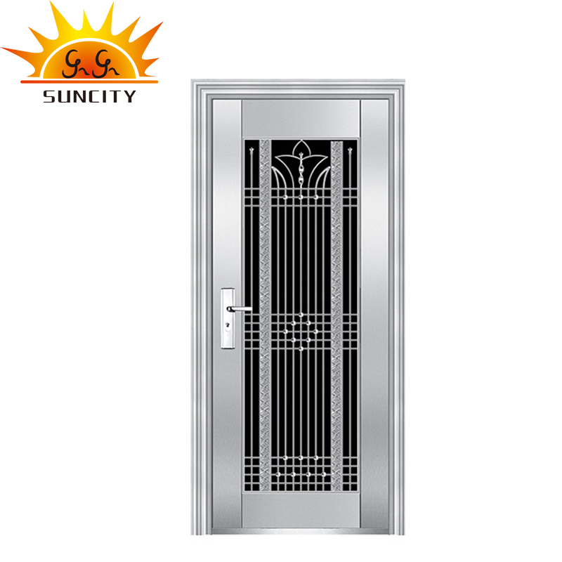 High Grade Commercial Stainless Steel Safety Grill Door Design