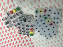 silicone keypad for Pos Terminal/toy/Calculator/vx520/vx510