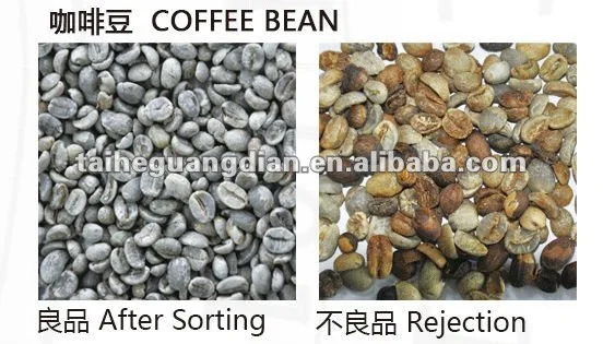 CCD Coffee Bean Color Sorter machine (Belt Type sorter)