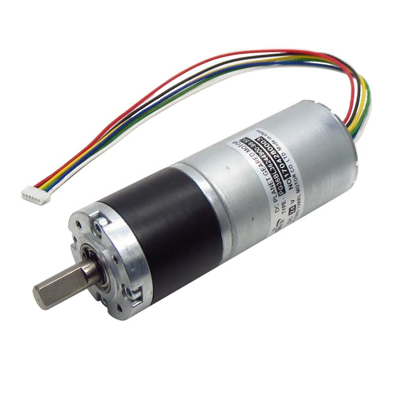 GM25-BLDC2430 DC12V 25mm Dia Brushless Gear Motor Reversible For Robots