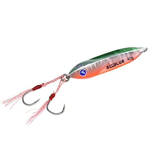 all blue jig