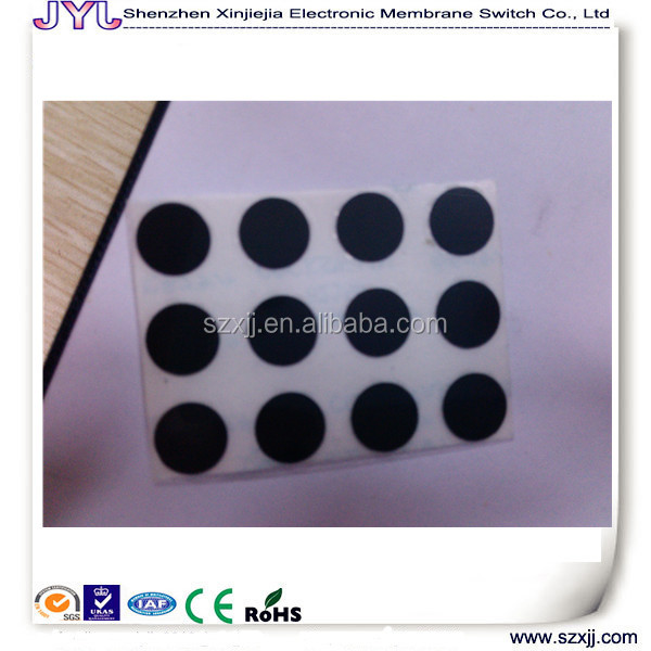 Углеродная купольная мембранная наклейка/мембранная панель/Этикетка/табличка с самоклеющейся