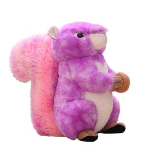 purple squirrel stuffed animal