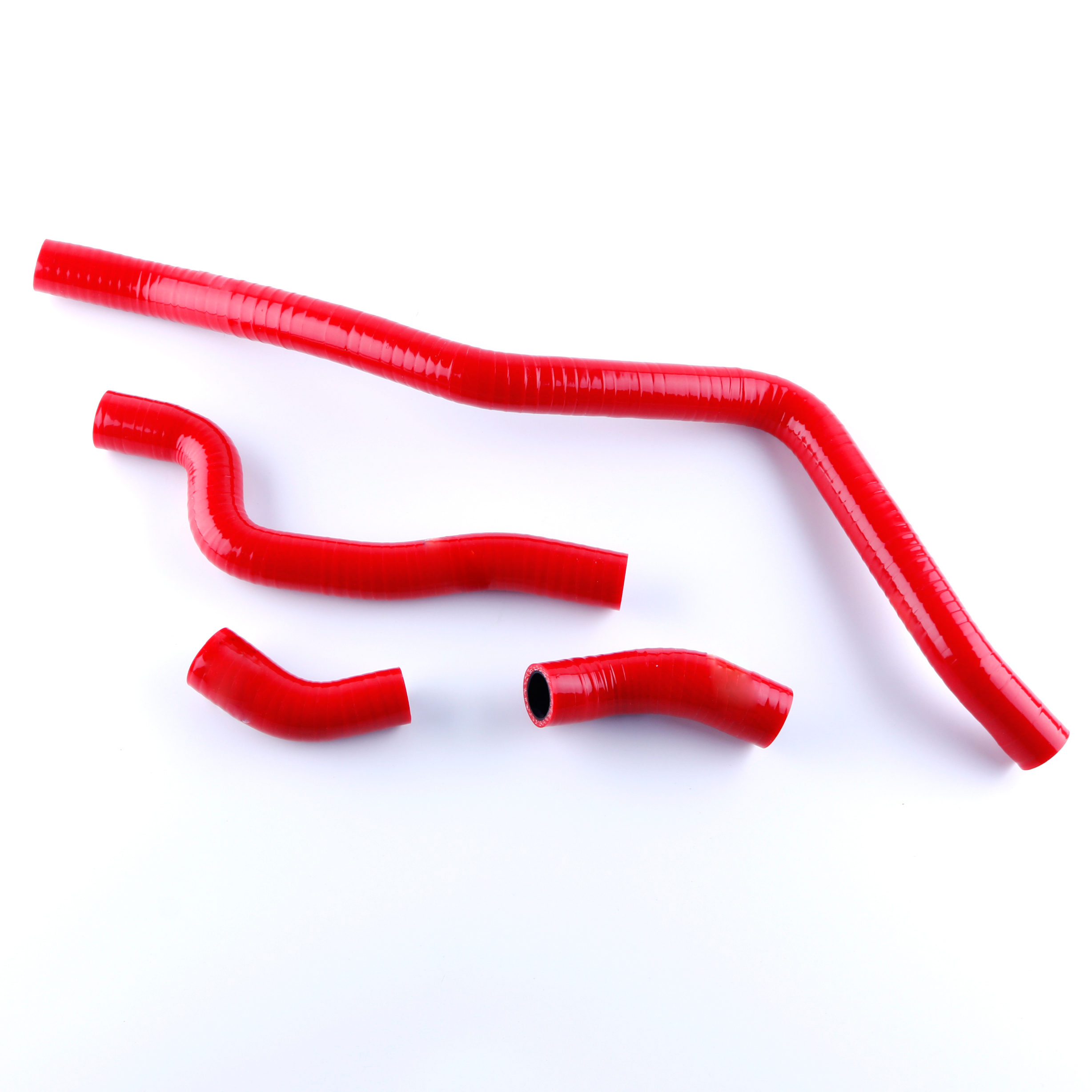 Red silicone radiator hose kit for Yamaha Raptor 660R RAPTOR YFM660R 2001-2005