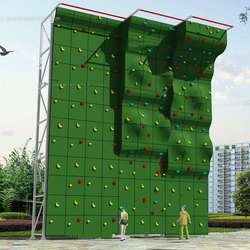Adventure Park Outdoor Fiberglass Climbing Wall JP Climb