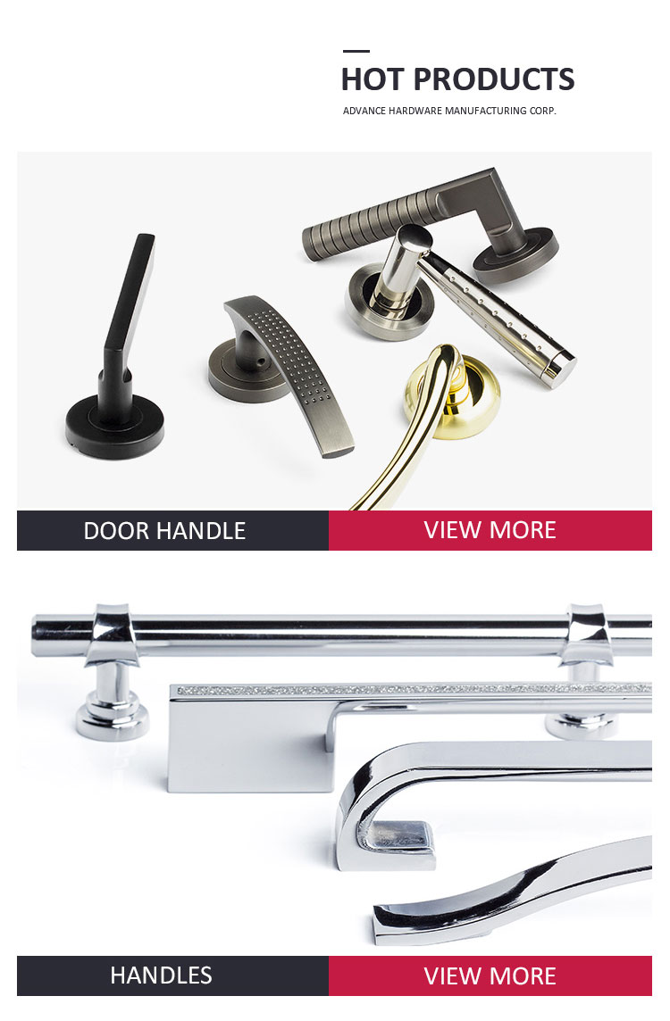 Voraus designer modern stainless steel interior metal pull handle