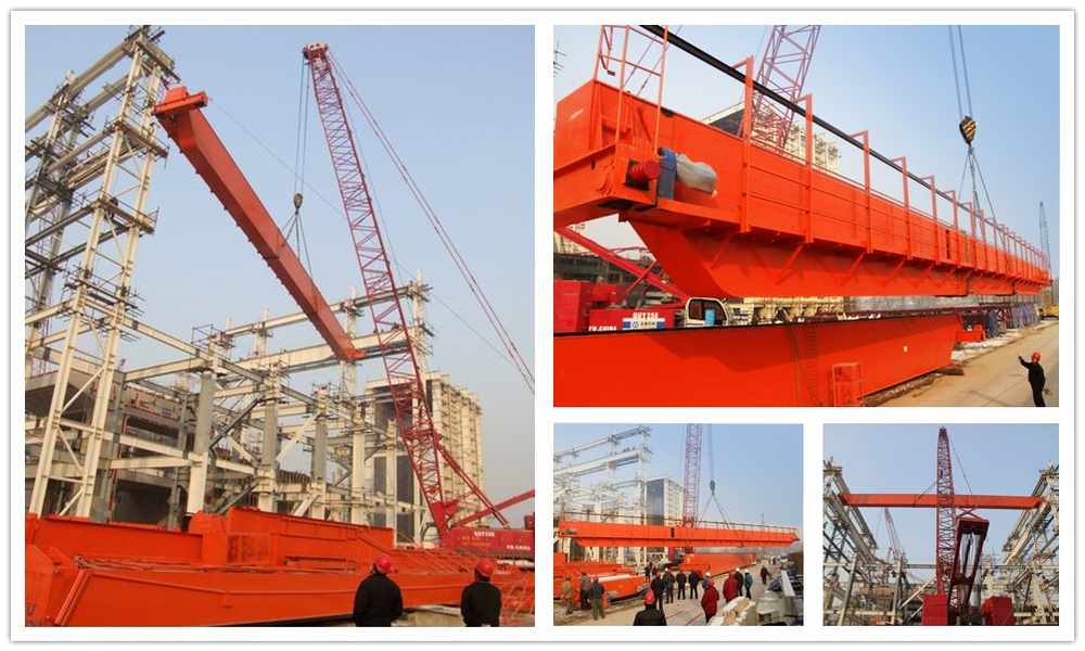 Industrial Double Girder Electric Overhead Travelling Crane Lifting Machine 5ton 10ton 20ton 50ton 100ton with Best Price